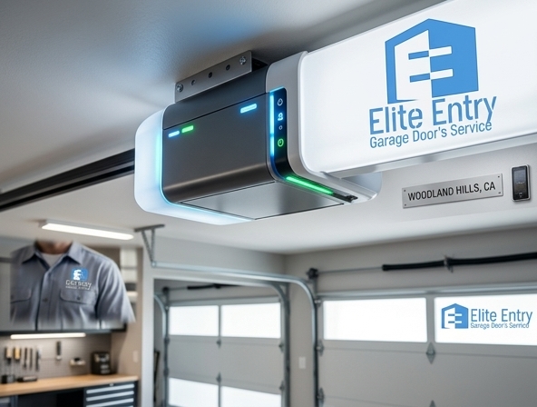 Smart WiFi Garage Door Opener in Woodland Hills