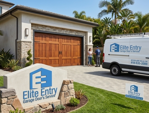 Wooden Garage Door Repair in Woodland Hills